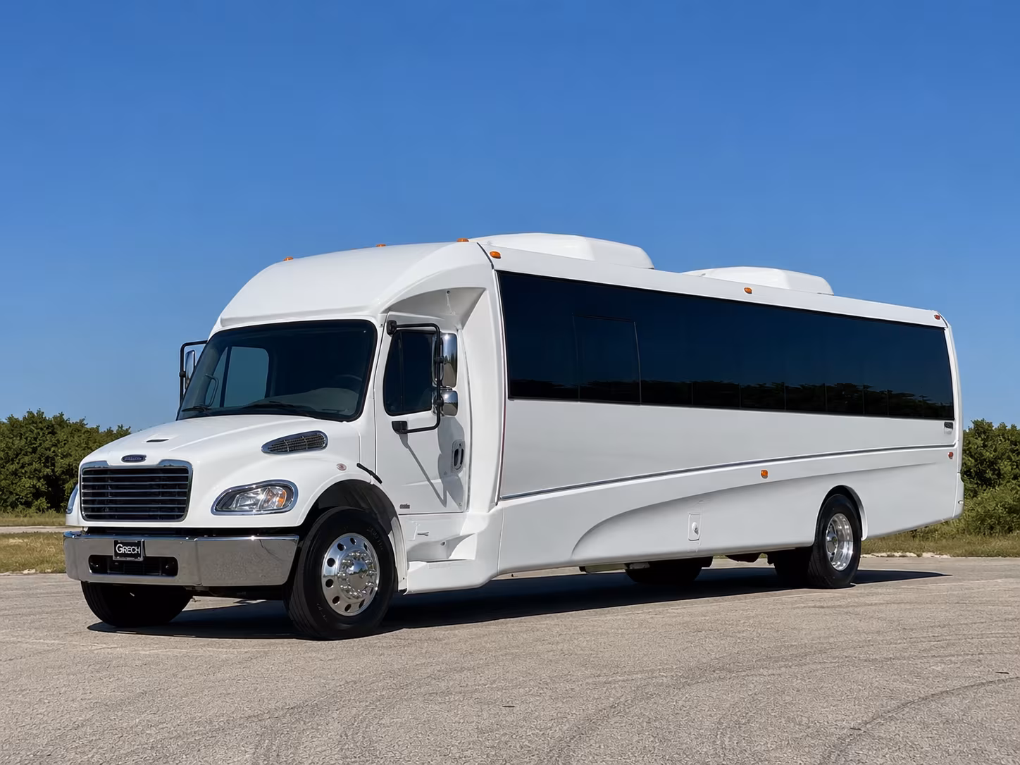 50 Passenger Party Bus Exterior