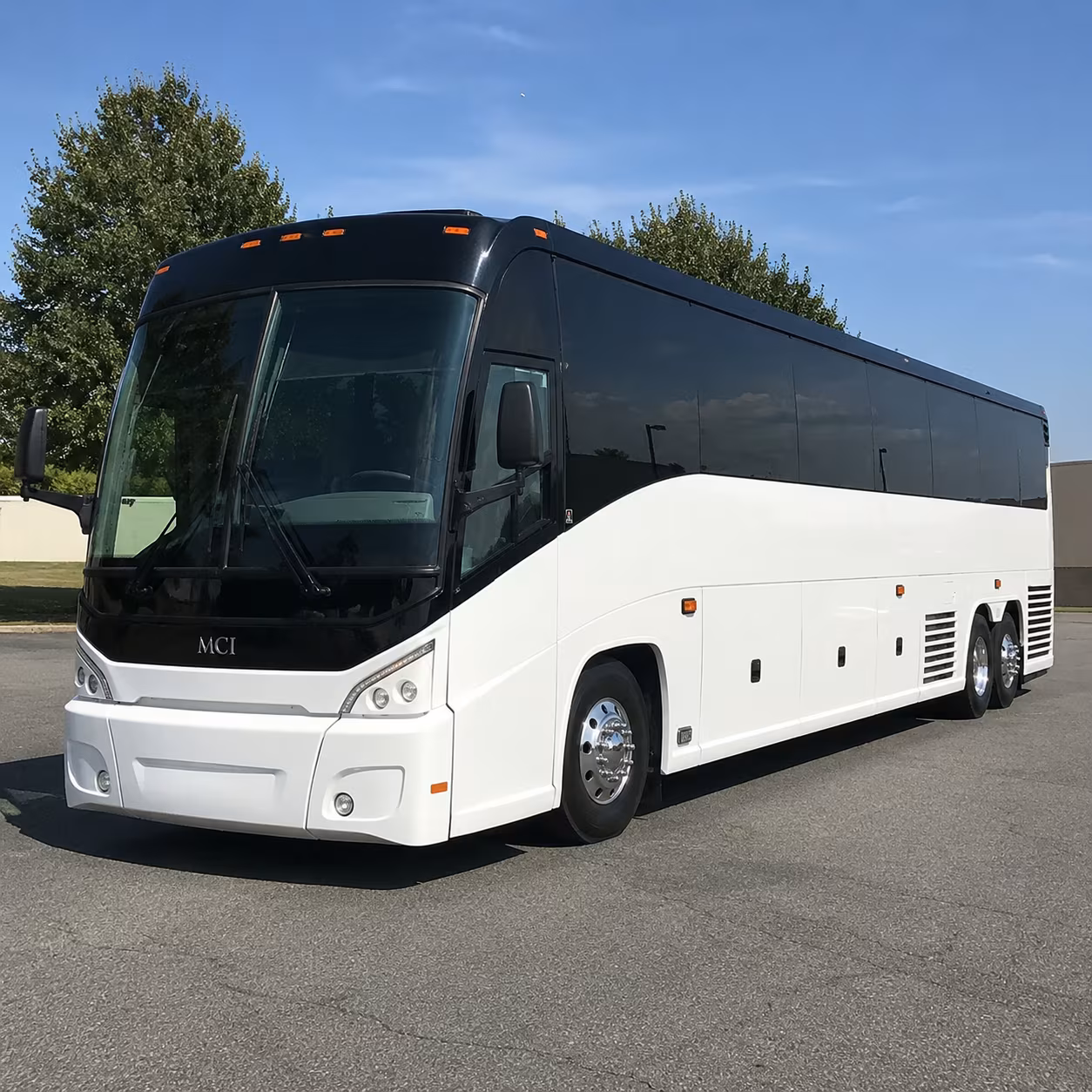 40-56 Passenger Charter Bus Exterior