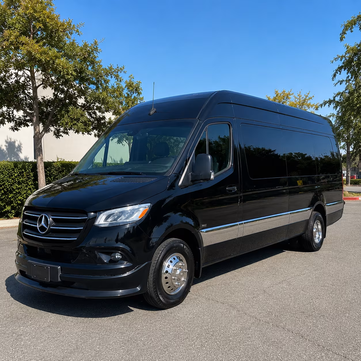 Eugene Airport Shuttle & Transportation party bus interior