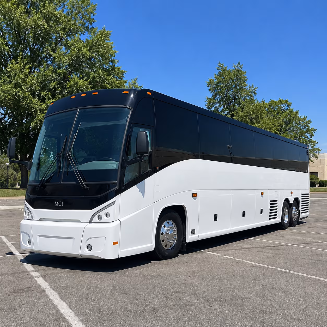 Eugene Airport Shuttle & Transportation party bus exterior