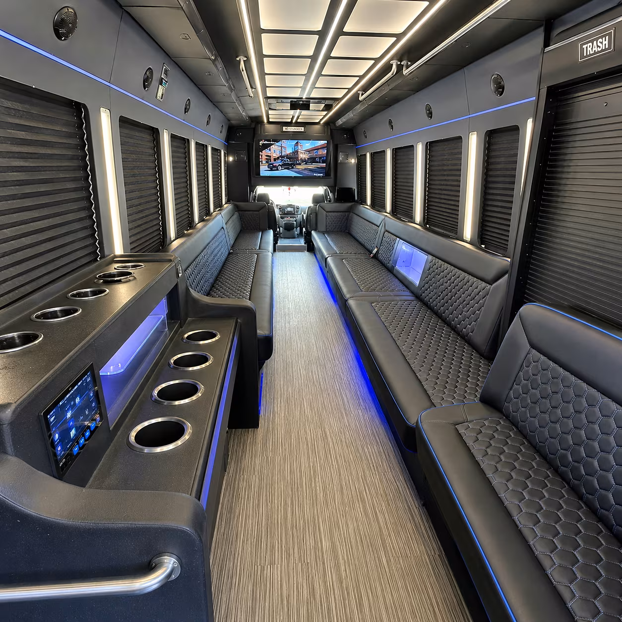 Eugene Concert & Music Festival Transportation onboard seating
