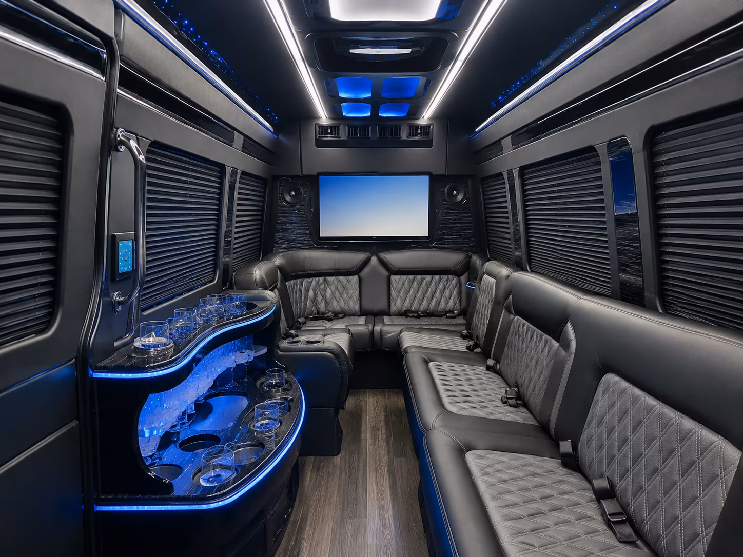 Eugene School Event Transportation onboard seating