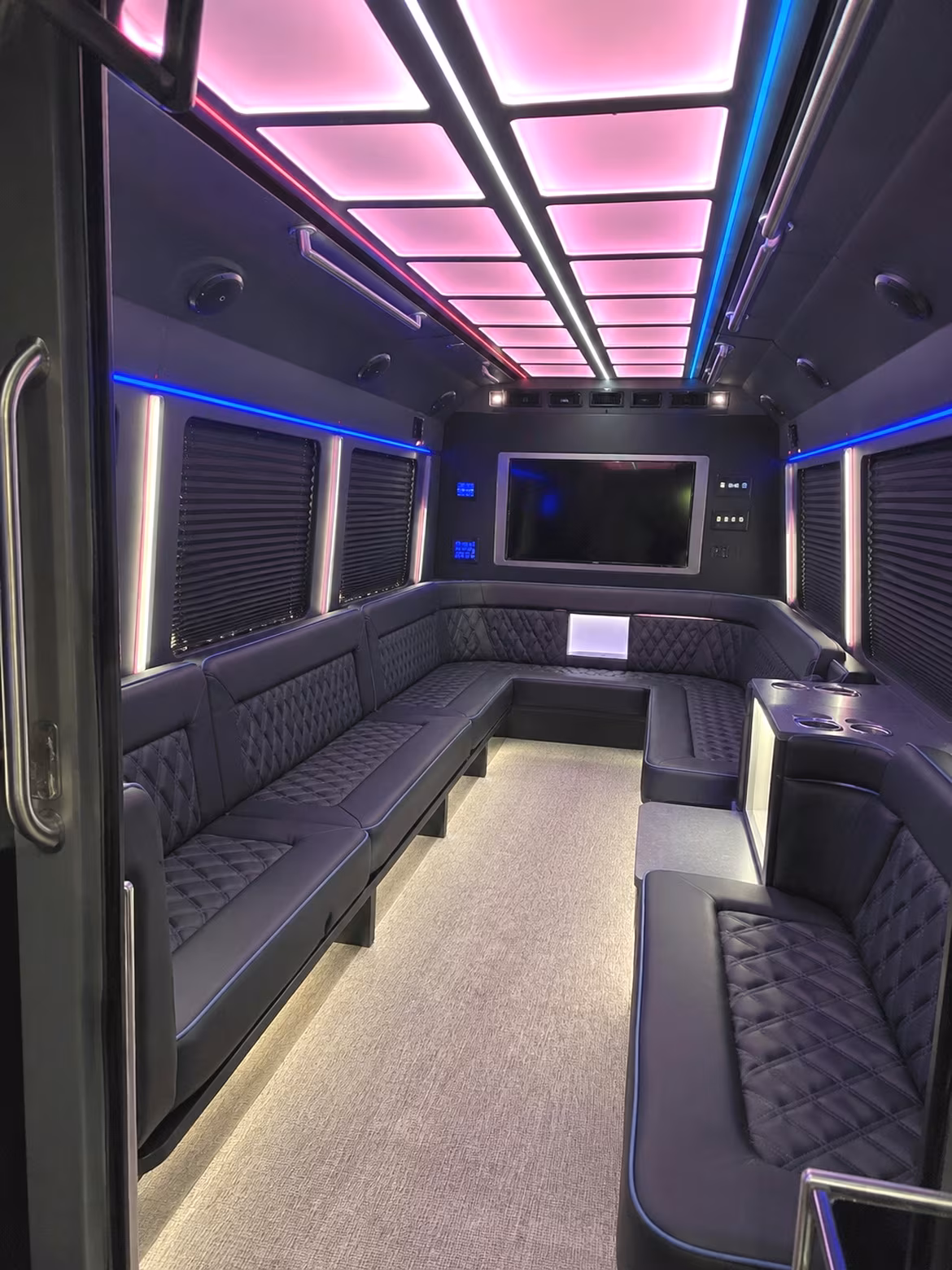 minibus interior